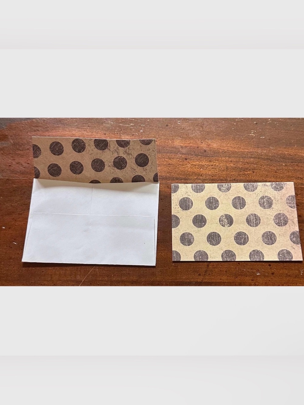 Handmade set of simple stationary โข lightweight paper - Picture 1 of 3